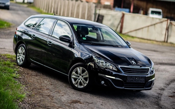 Peugeot 308 cena 27900 przebieg: 151284, rok produkcji 2014 z Czersk małe 704